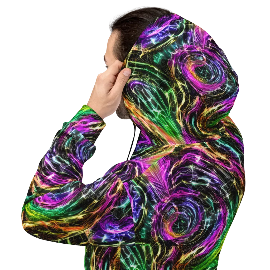Liquid Riot on Hoodie — Back