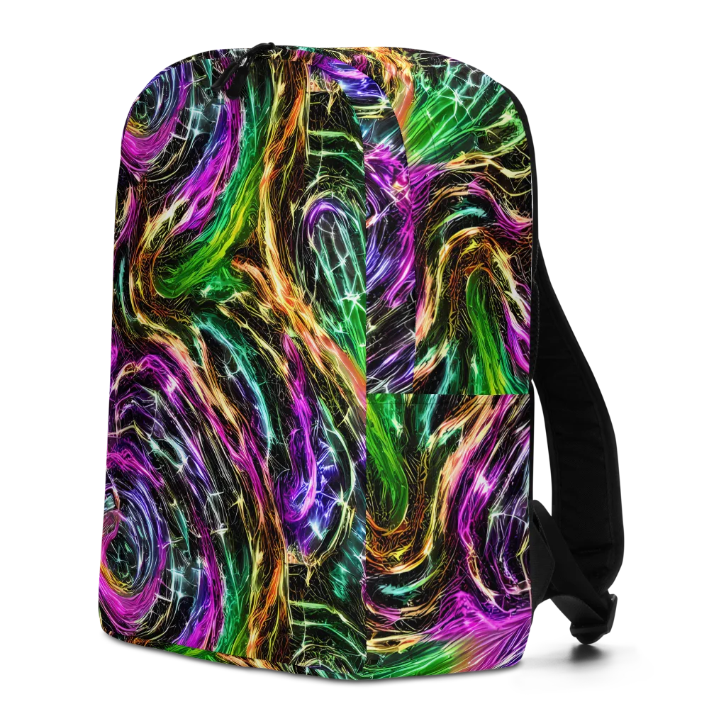 Liquid Riot on Minimalist Backpack — Left