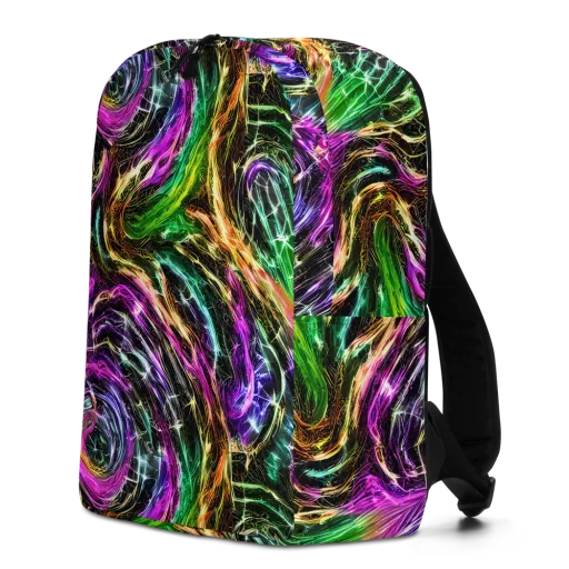 Liquid Riot on a Minimalist Backpack