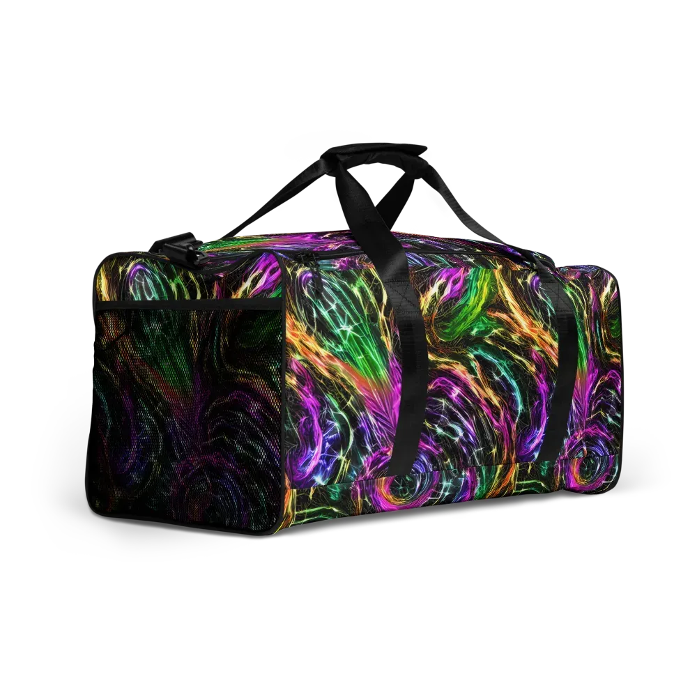 Liquid Riot on Duffle Bag — Right Front