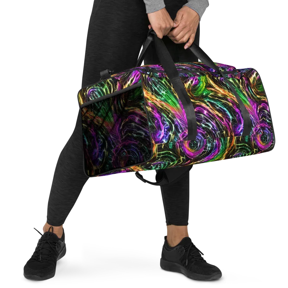 Liquid Riot on Duffle Bag — Right Front