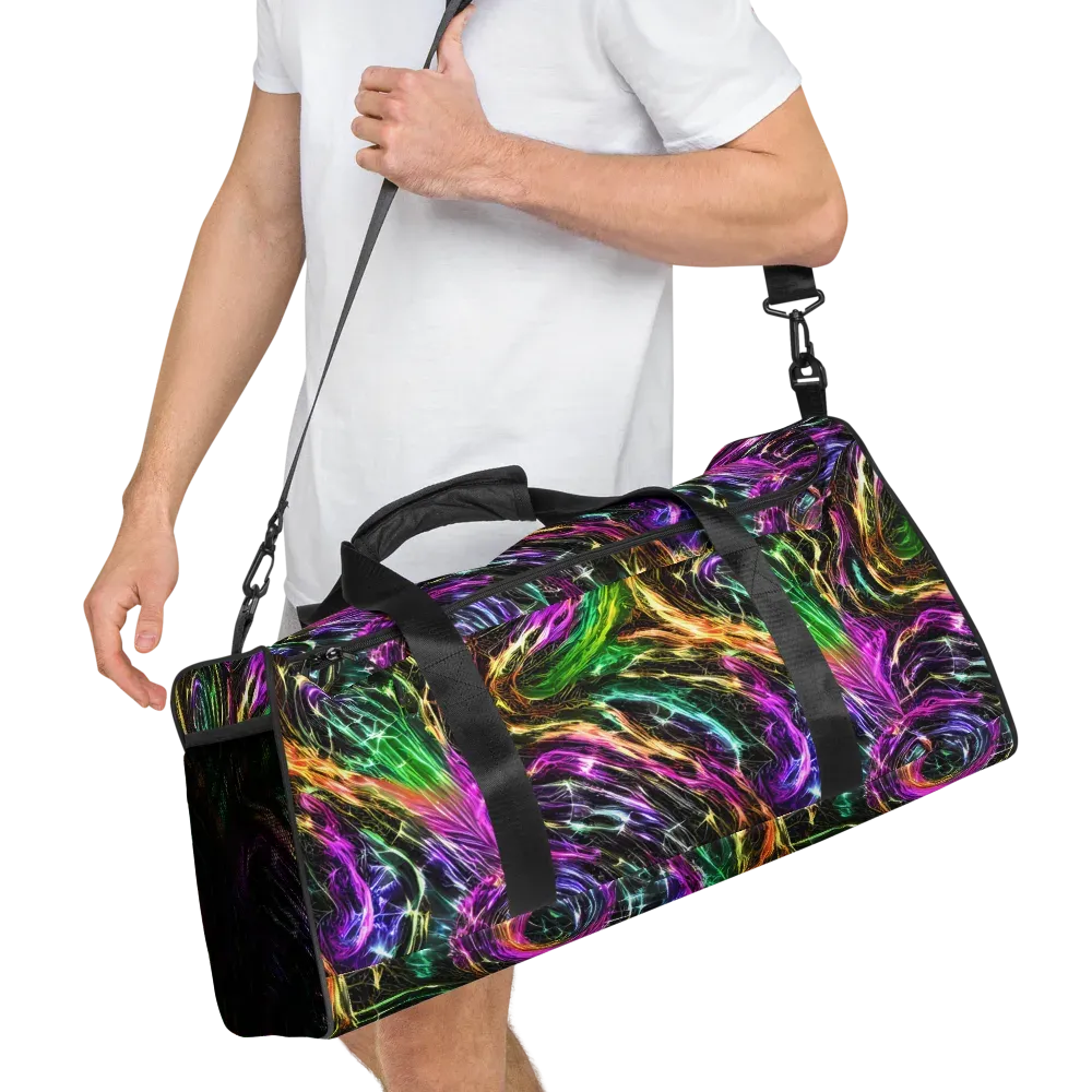 Liquid Riot on Duffle Bag — Right Front