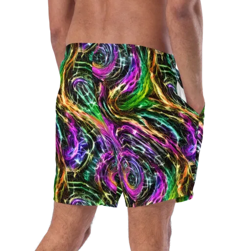 Liquid Riot on a Swim Trunks