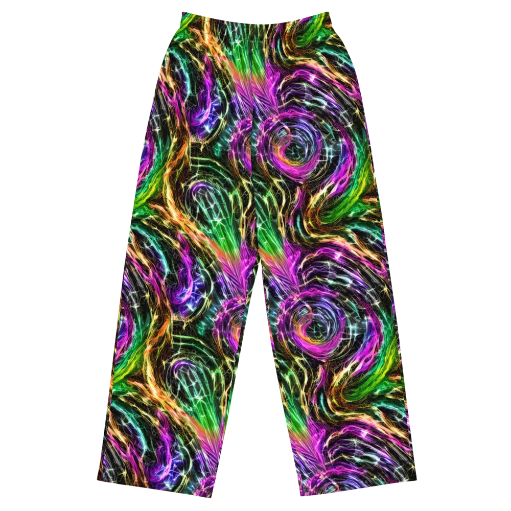 Liquid Riot on Wide-Leg Pants — Front