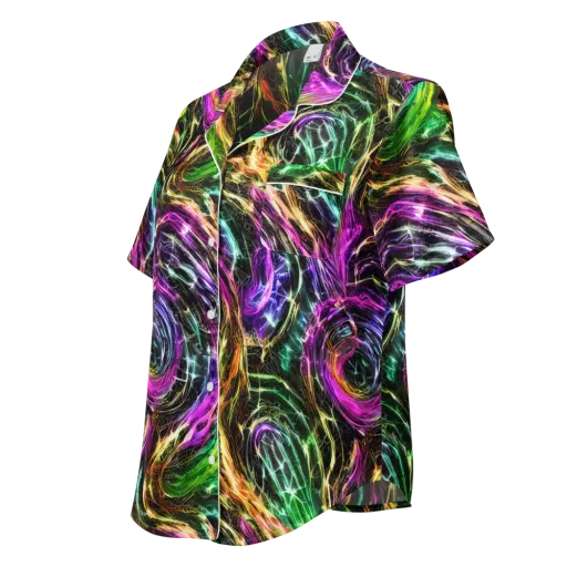 Liquid Riot on a Women's Short Sleeve Pajama Top