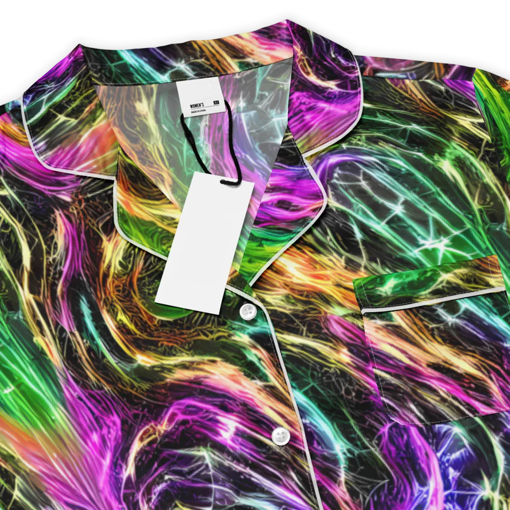 Liquid Riot on Women's Short Sleeve Pajama Top — Product details