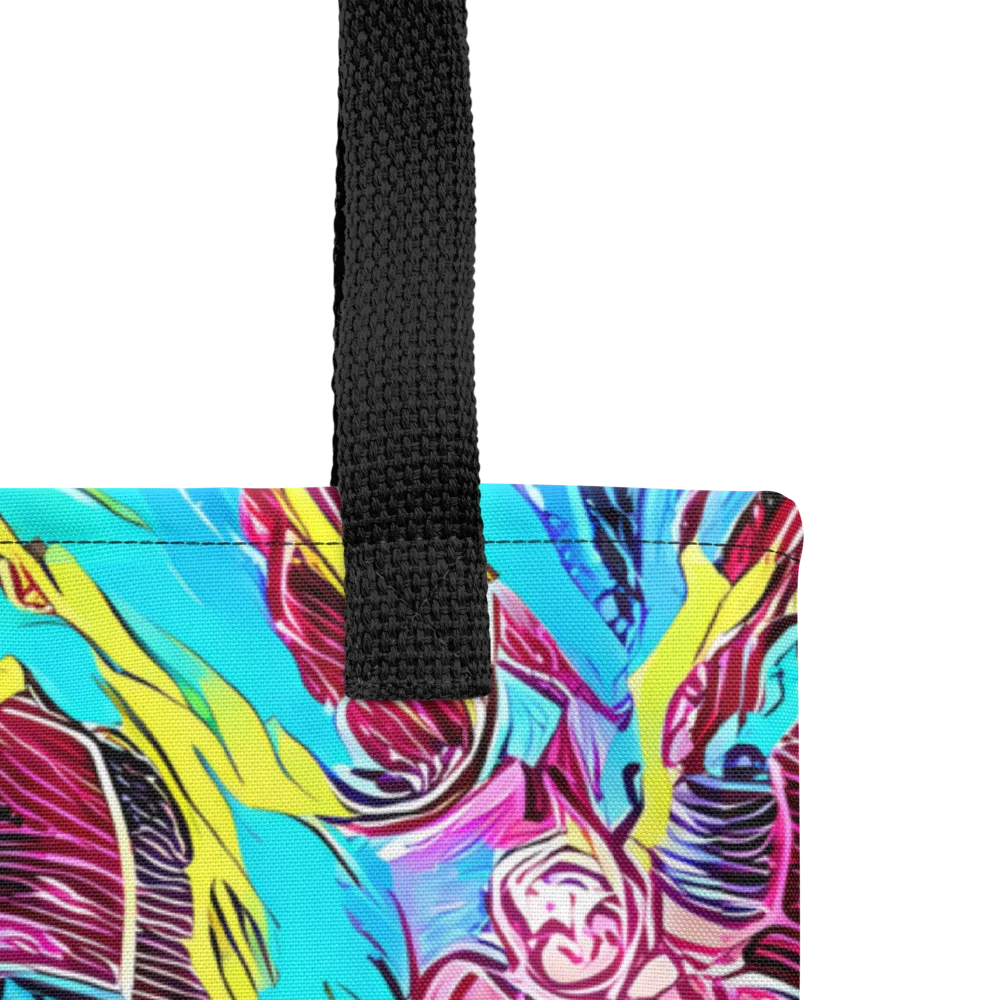 Chromatic Flora on Tote Bag — Product details