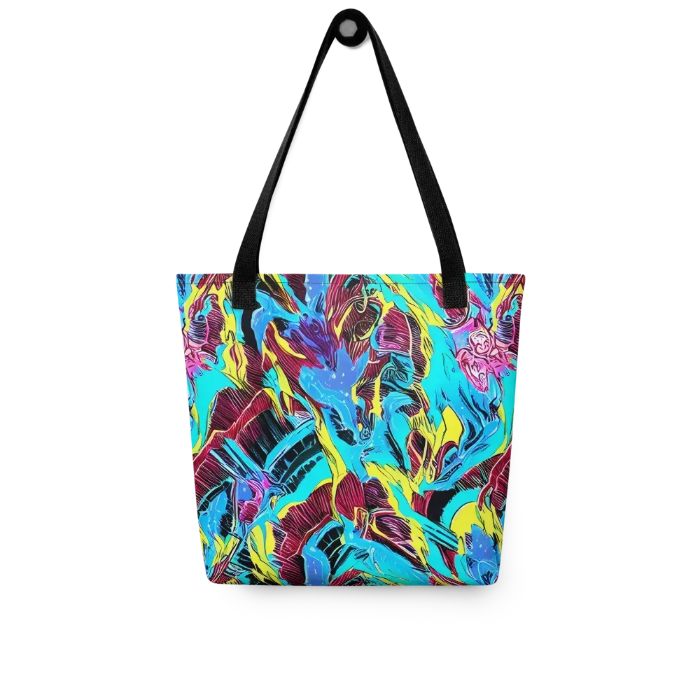 Chromatic Flora on Tote Bag — Front