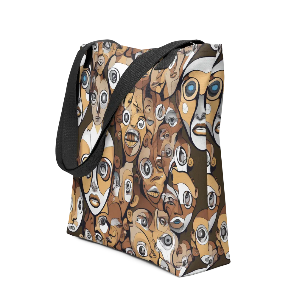 Many-eyed Masquerade on Tote Bag — Front