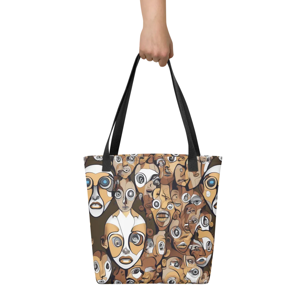 Many-eyed Masquerade on Tote Bag — Front