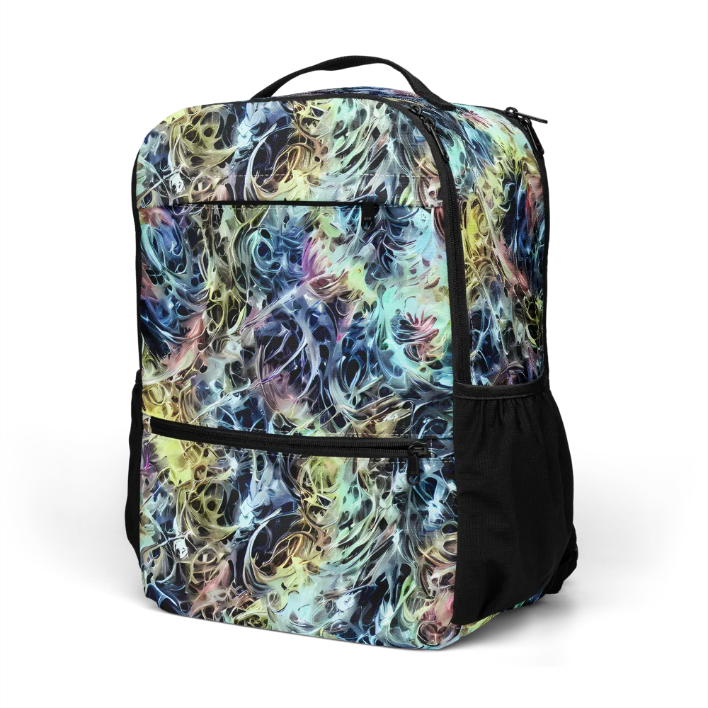 Chromatic Tempest on Utility Backpack — Left Front