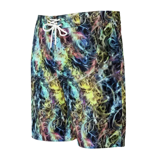 Chromatic Tempest on a Men's Board Shorts