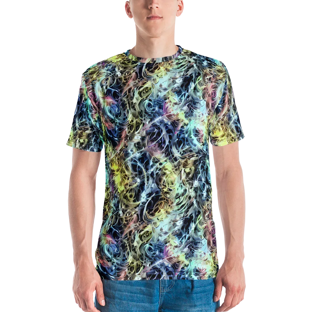 Chromatic Tempest on Men's Crew Neck T-Shirt — Front