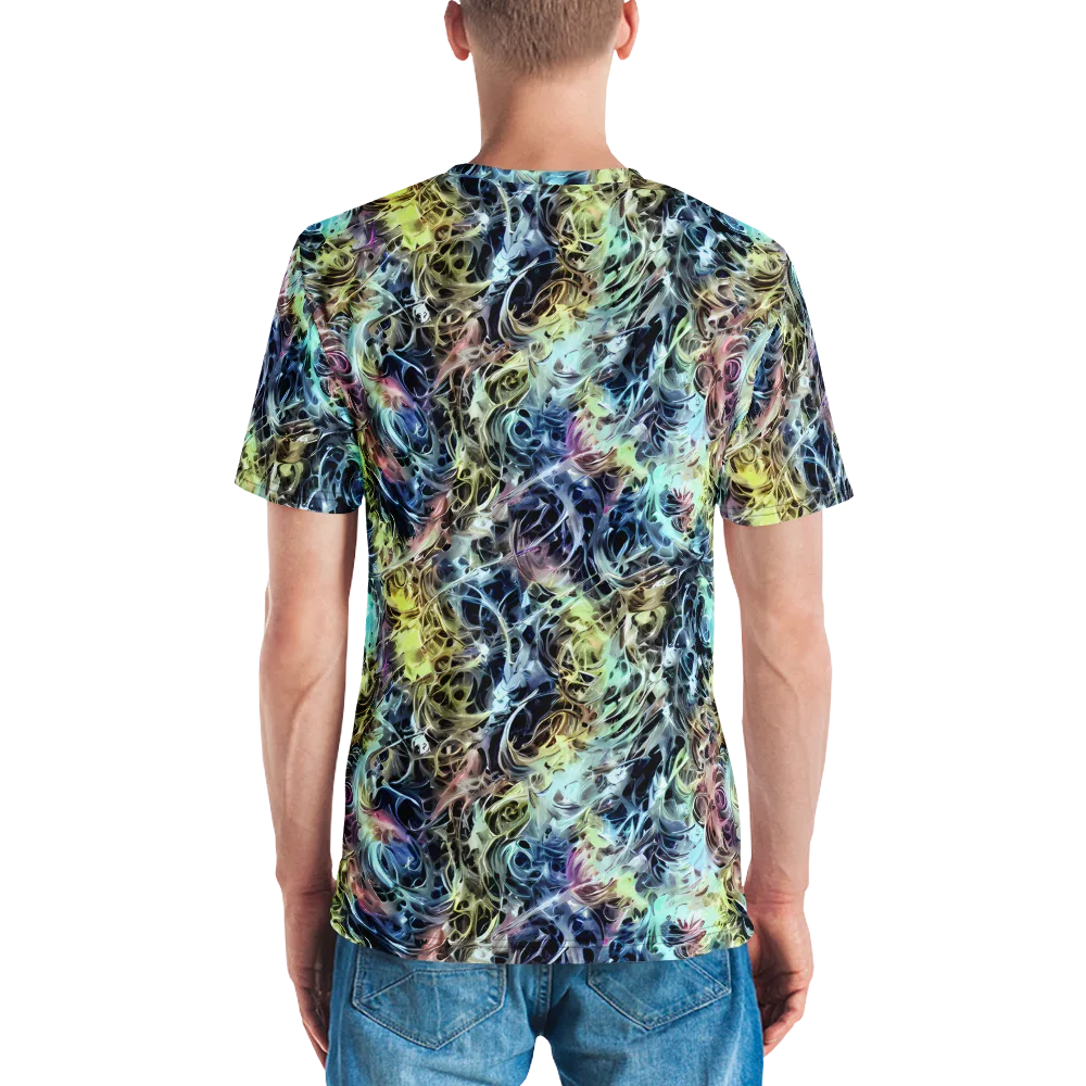 Chromatic Tempest on Men's Crew Neck T-Shirt — Back