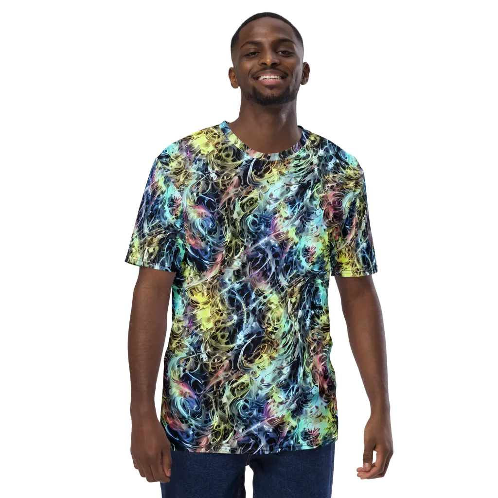 Chromatic Tempest on Men's Crew Neck T-Shirt — Front