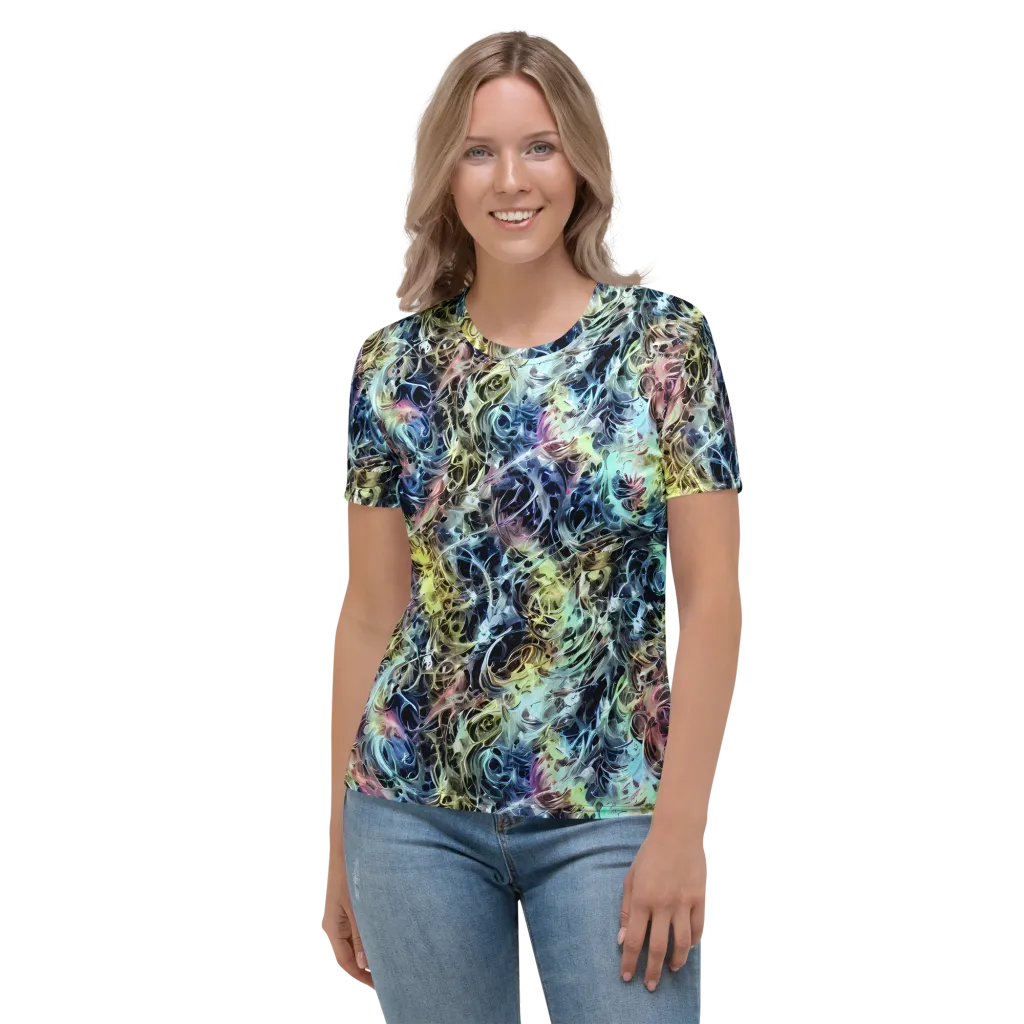Chromatic Tempest on Women's Crew Neck T-Shirt — Front