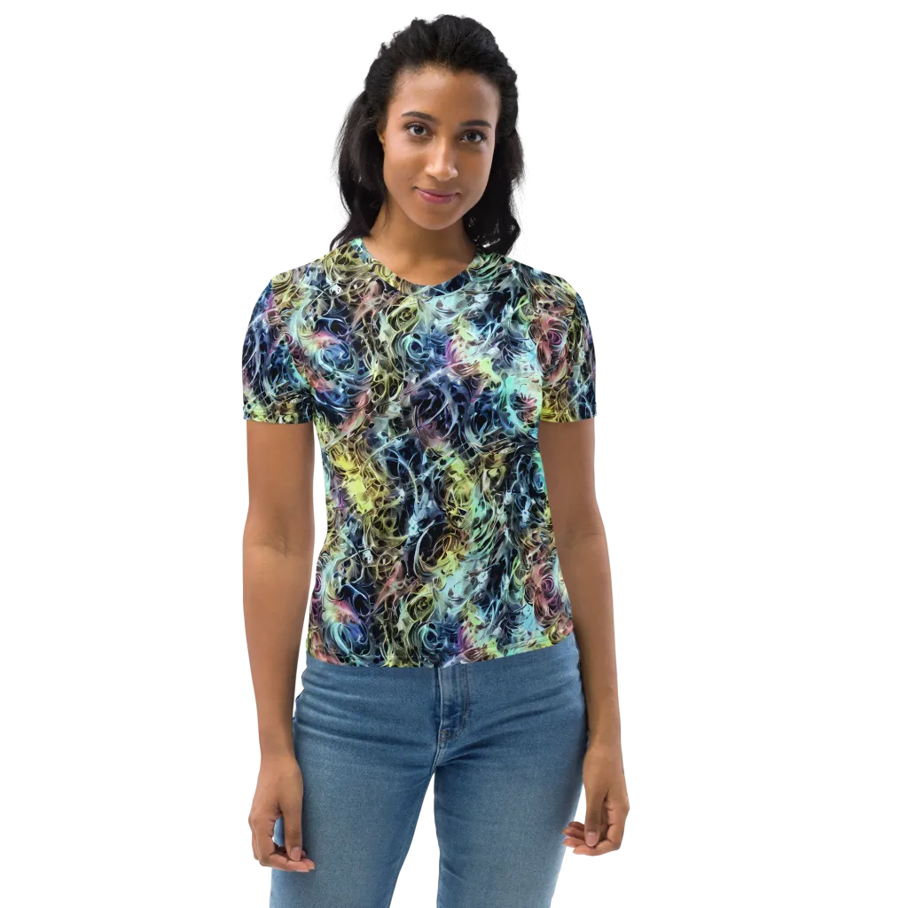 Chromatic Tempest on Women's Crew Neck T-Shirt — Front