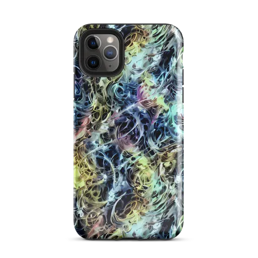 Chromatic Tempest on a Tough Case for iPhone®