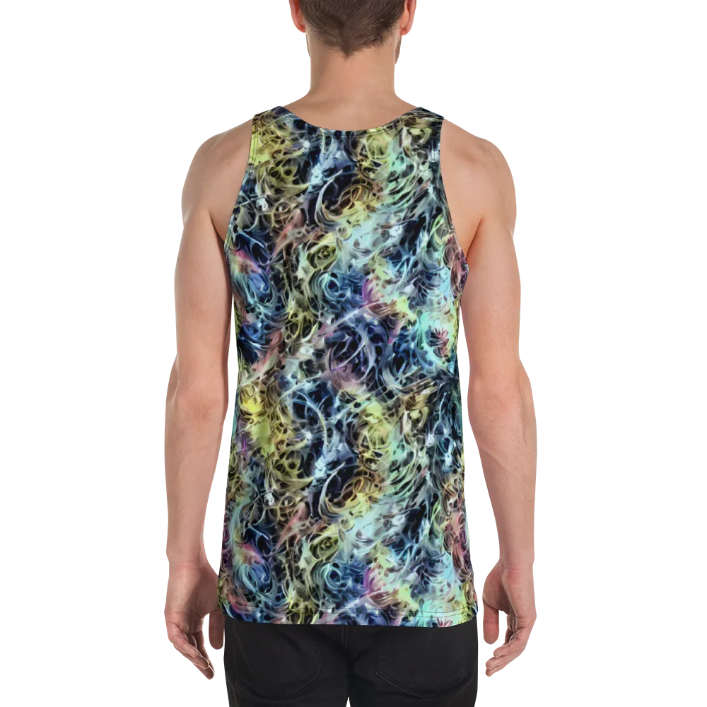 Chromatic Tempest on Men's Tank Top — Back