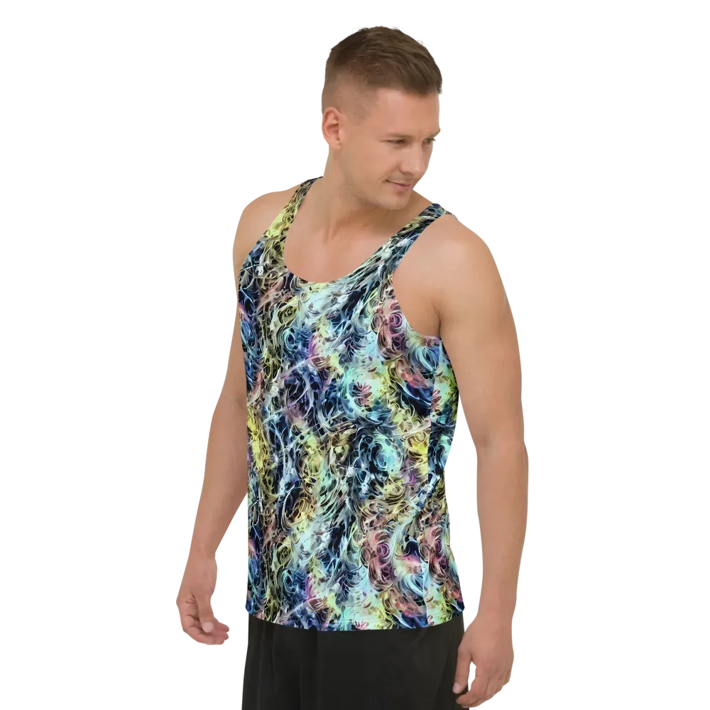 Chromatic Tempest on Men's Tank Top — Left Front
