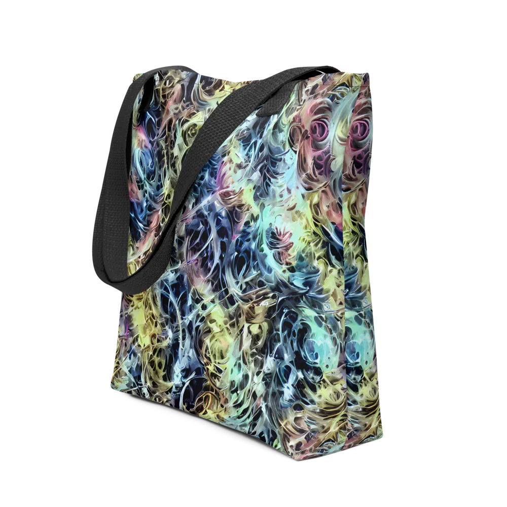 Chromatic Tempest on Tote Bag — Front