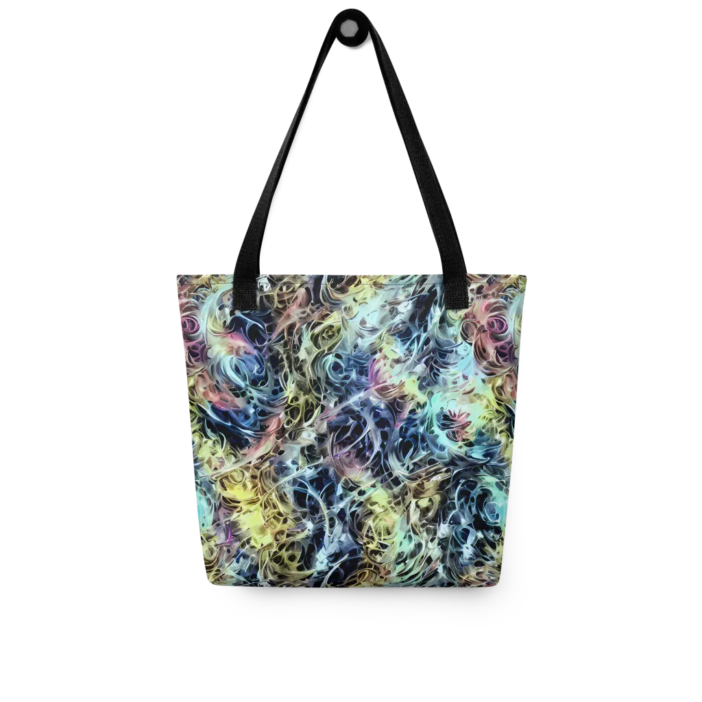 Chromatic Tempest on Tote Bag — Front