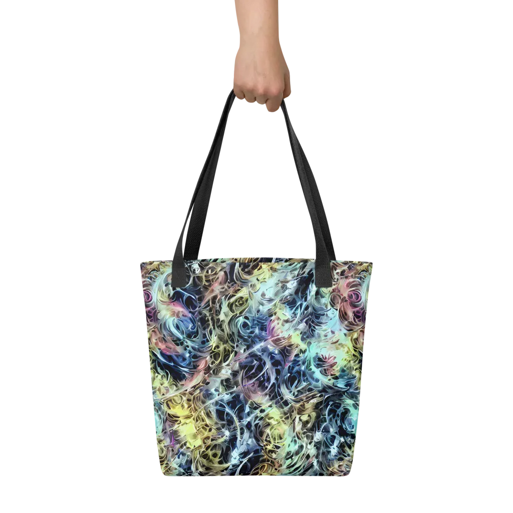 Chromatic Tempest on Tote Bag — Front