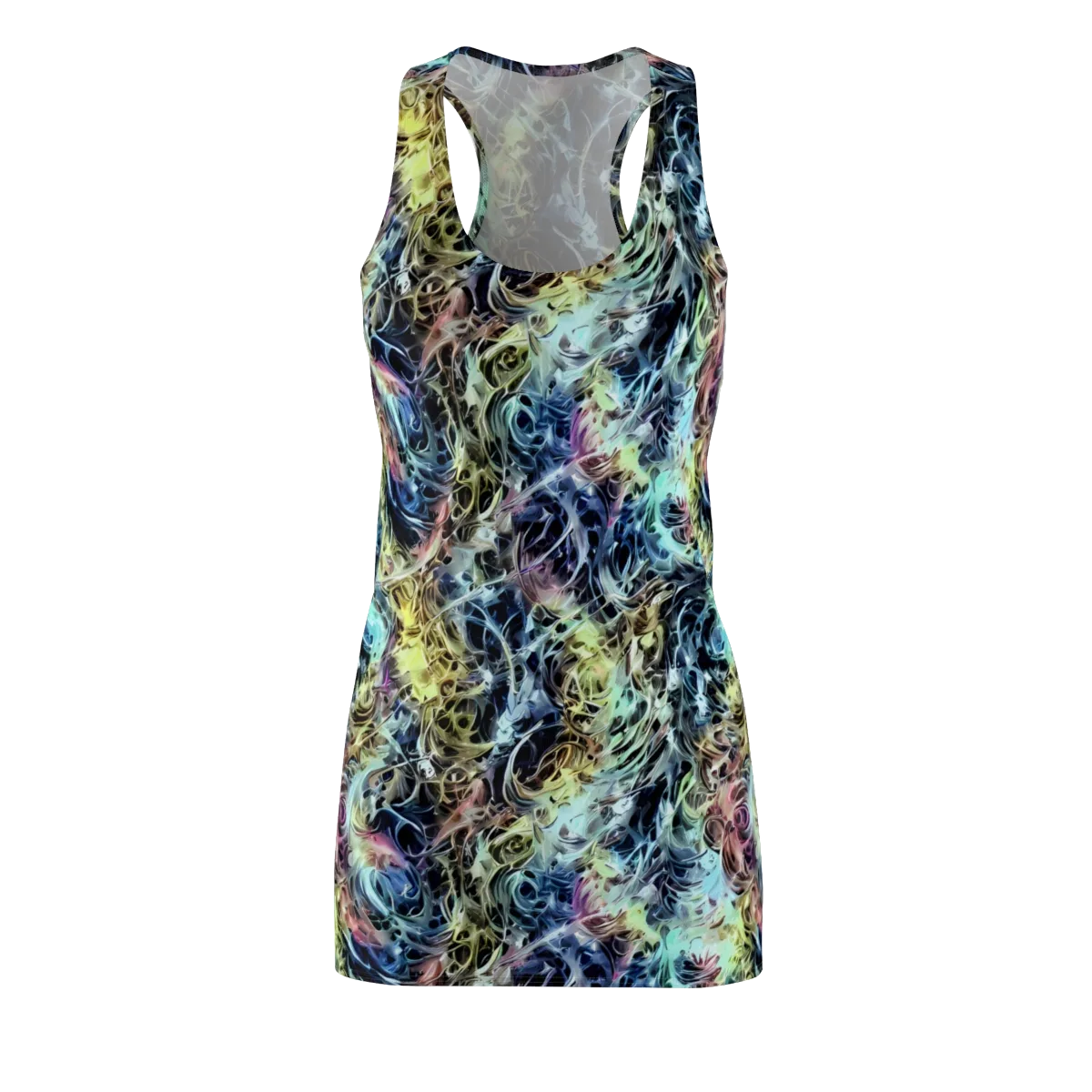 Chromatic Tempest on Racerback Dress — Front