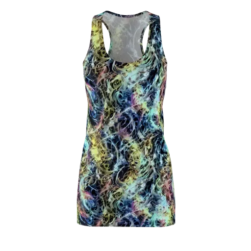 Chromatic Tempest on a Racerback Dress