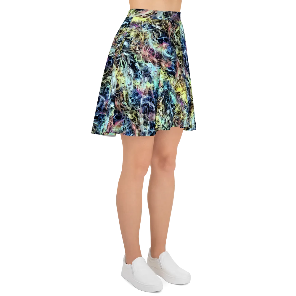 Chromatic Tempest on Skater Skirt — Right