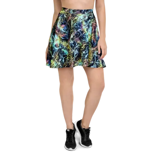Chromatic Tempest on a Skater Skirt