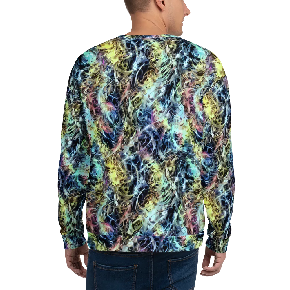 Chromatic Tempest on Sweatshirt — Back