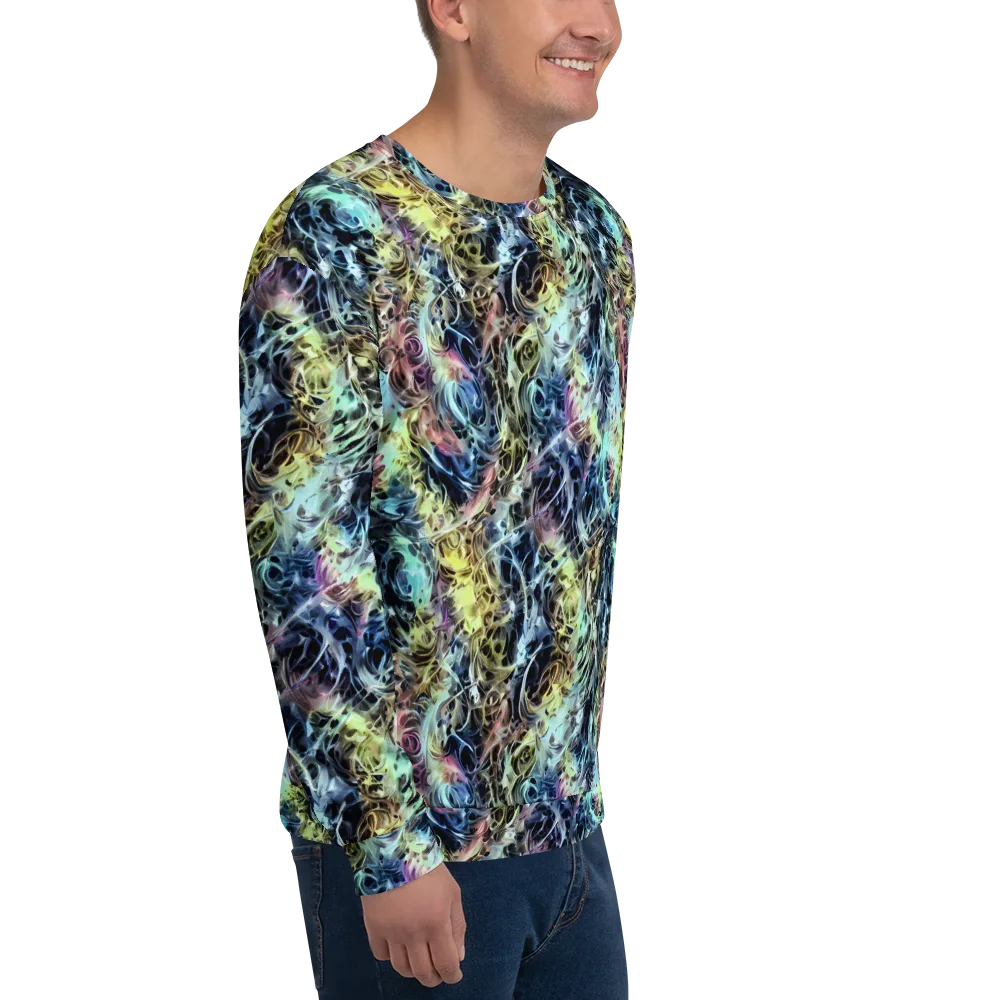 Chromatic Tempest on Sweatshirt — Right Front