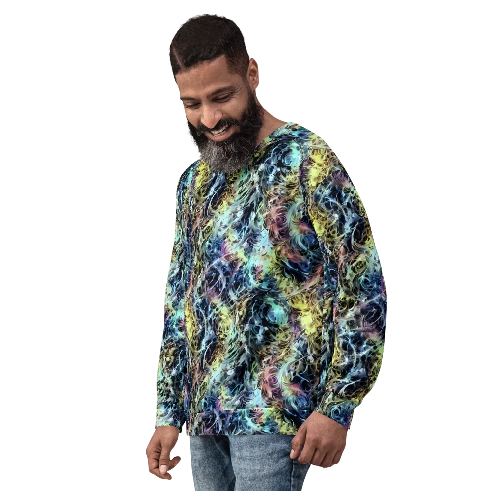 Chromatic Tempest on Sweatshirt — Left Front