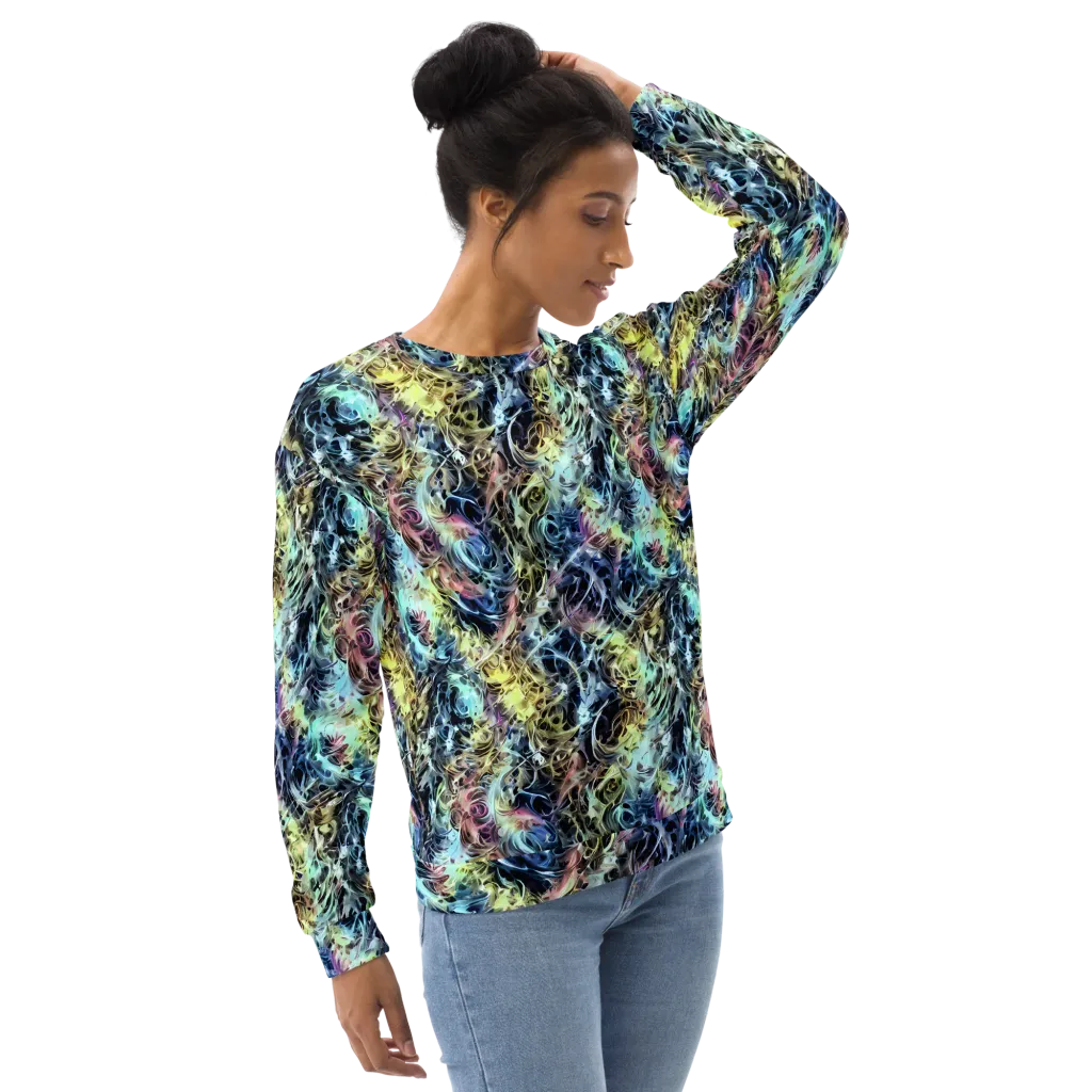 Chromatic Tempest on Sweatshirt — Right Front