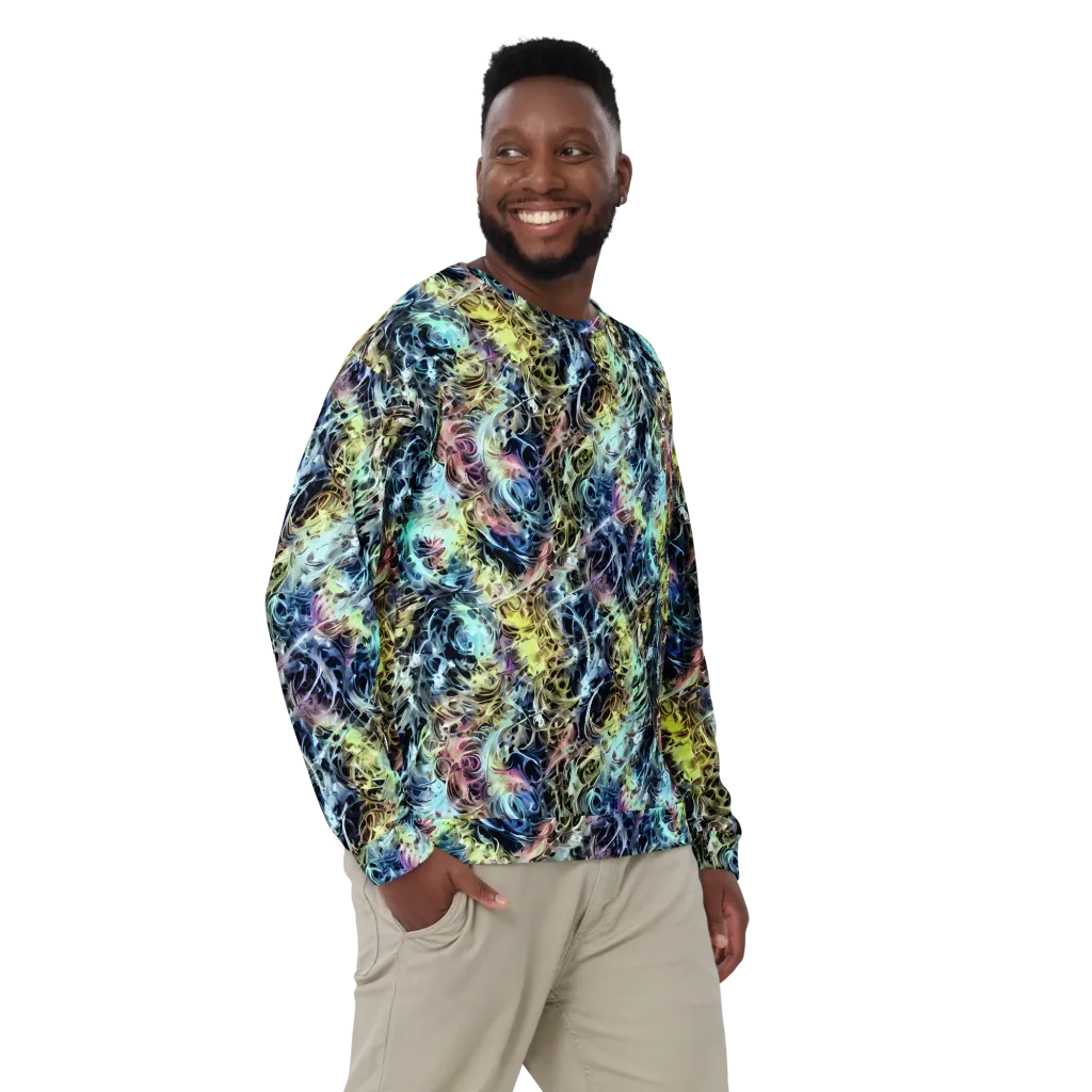 Chromatic Tempest on Sweatshirt — Front