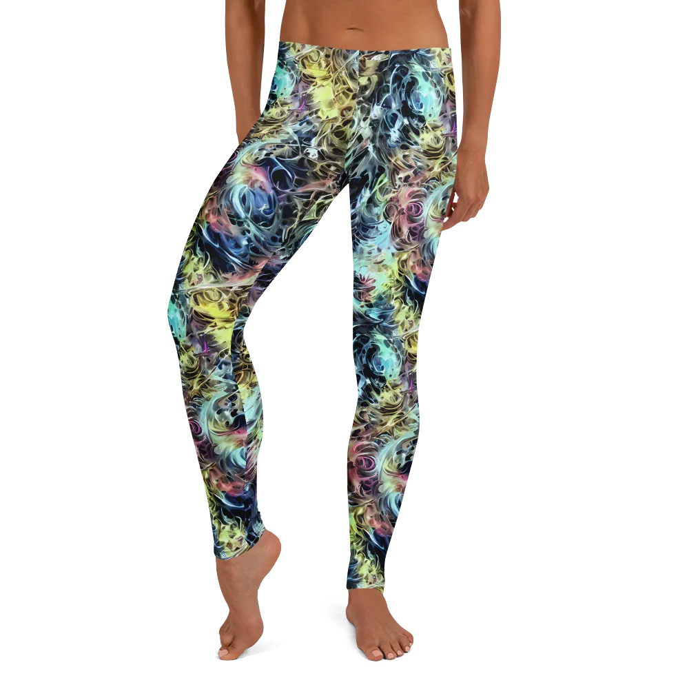 Chromatic Tempest on Leggings — Front