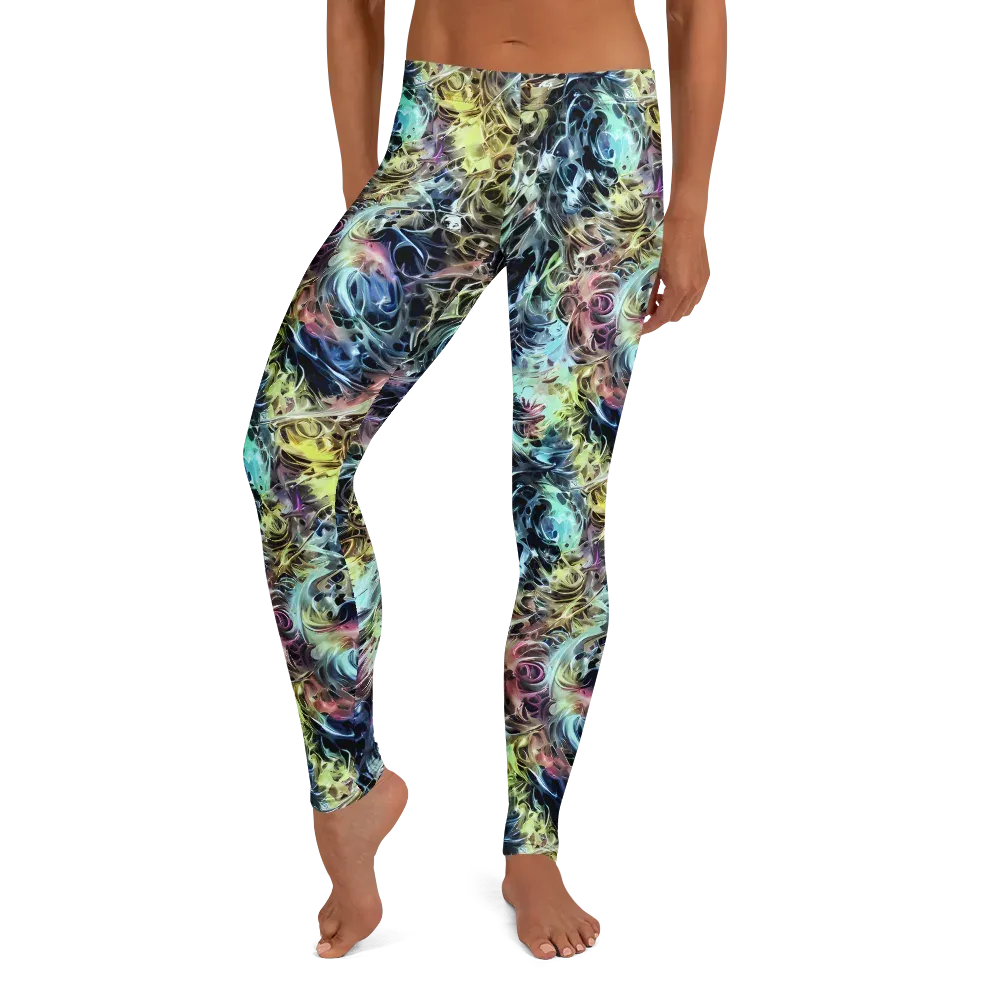 Chromatic Tempest on Leggings — Front