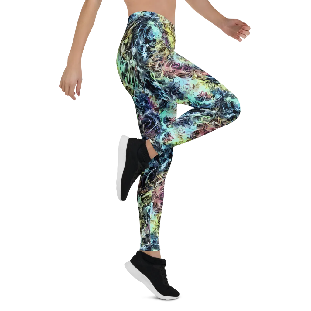 Chromatic Tempest on Leggings — Right