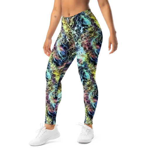 Chromatic Tempest on a Leggings