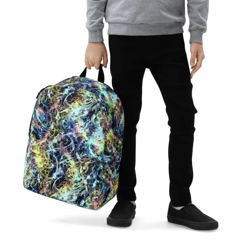 Chromatic Tempest on a Minimalist Backpack