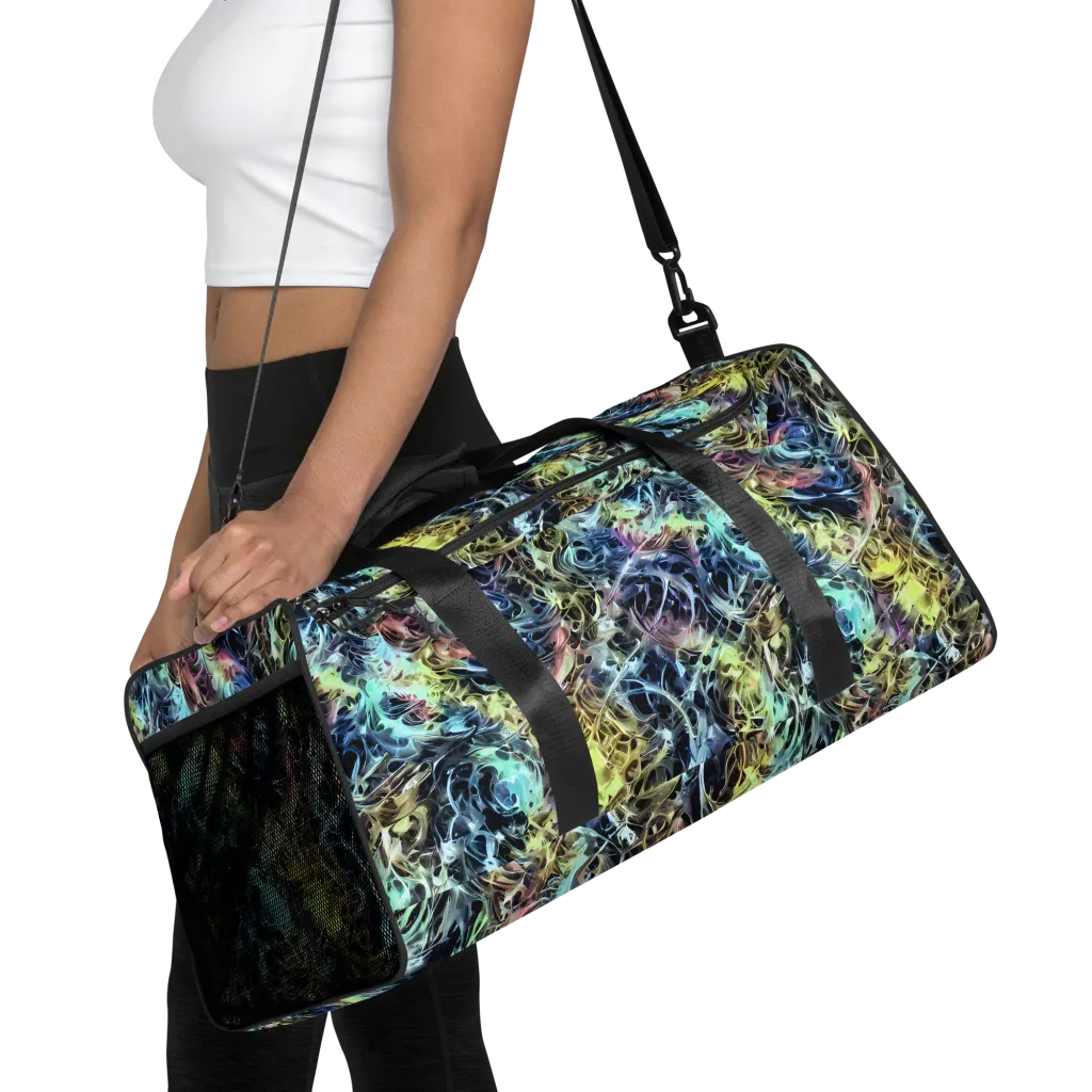 Chromatic Tempest on Duffle Bag — Front