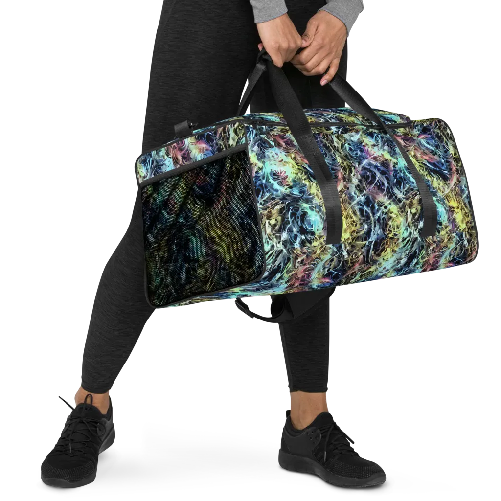 Chromatic Tempest on Duffle Bag — Right Front
