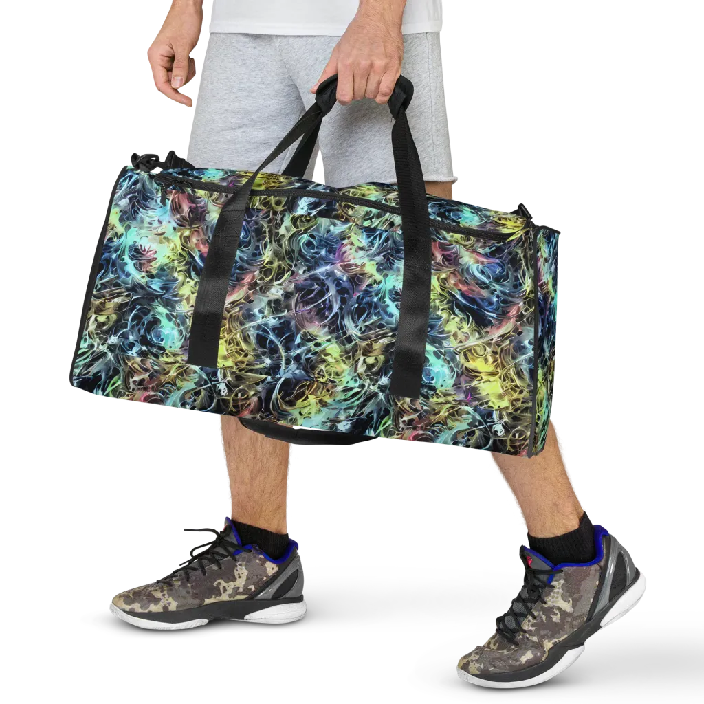 Chromatic Tempest on Duffle Bag — Front