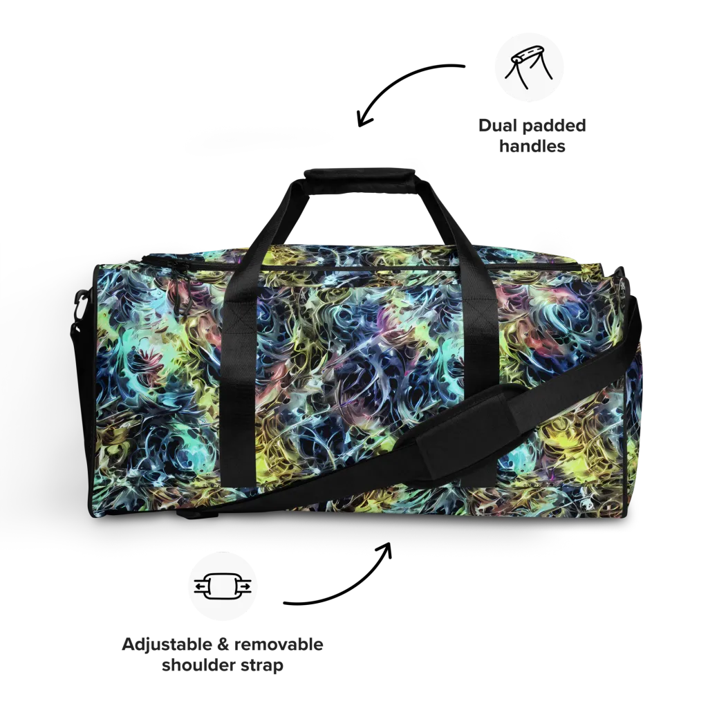 Chromatic Tempest on Duffle Bag — Front