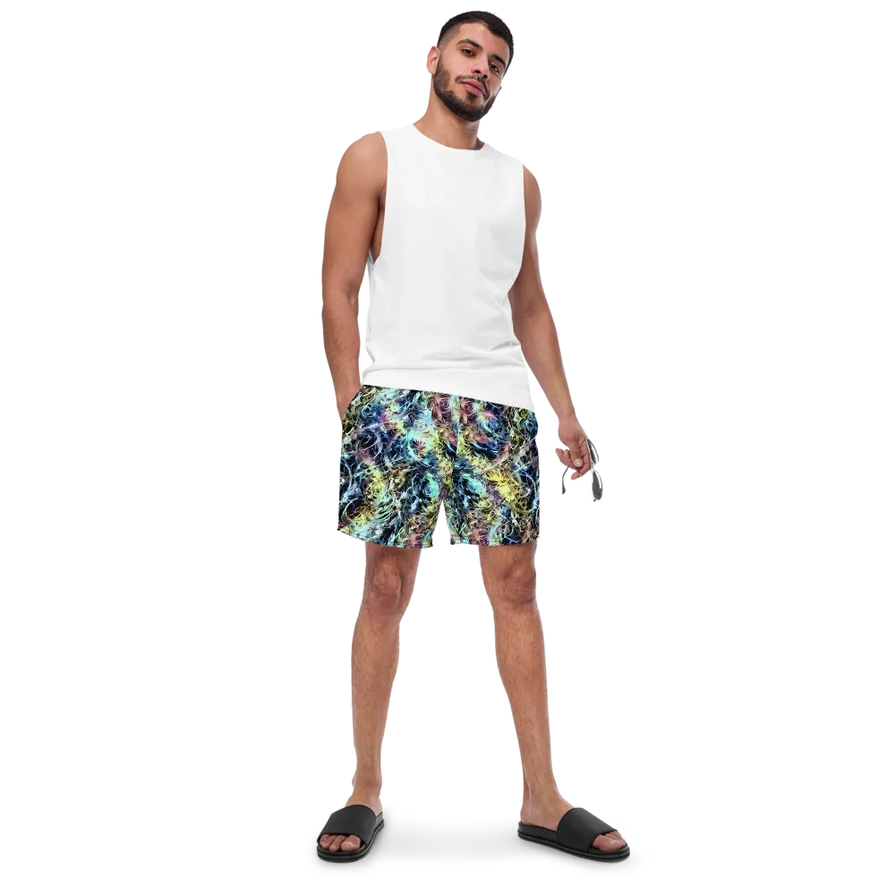 Chromatic Tempest on Swim Trunks — Front