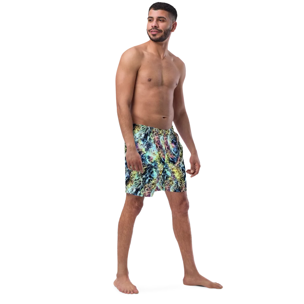 Chromatic Tempest on Swim Trunks — Right Front