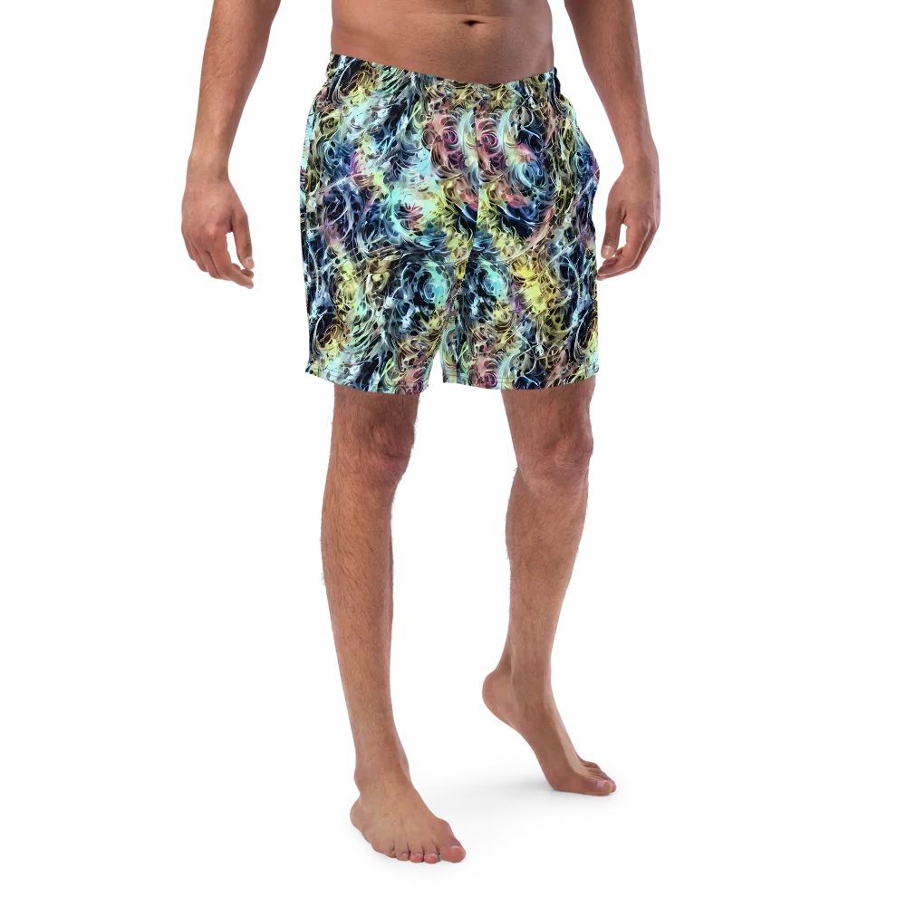 Chromatic Tempest on Swim Trunks — Front