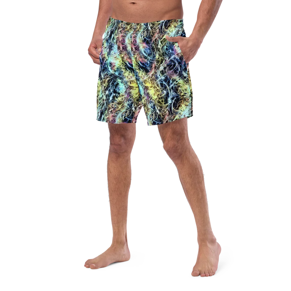 Chromatic Tempest on Swim Trunks — Left Front