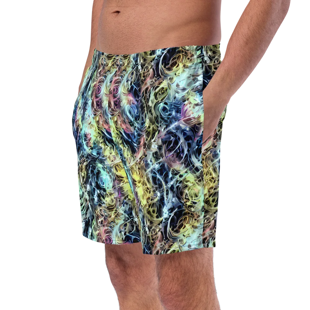 Chromatic Tempest on Swim Trunks — Left Front
